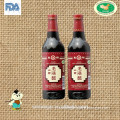 Chinese dark brown brewed edible Vinegar 420ml/glass bottle